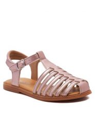Geox Sandały J Sandal Karly Girl J4535A 0NFQD C8013 S Różowy. Czerwone sandały dziewczęce Geox, ze skóry, bez zapięcia. Za 299.99 zł.