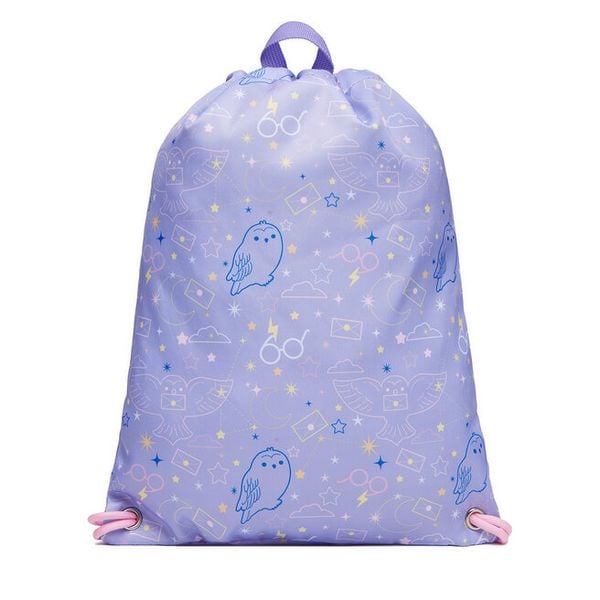 Plecak Harry Potter. Fioletowe plecaki damskie harry potter, bez wzorów, sportowe. Za 39.99 zł.