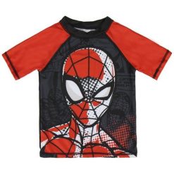 Disney Bluzka Chłopięca Pływacka Spiderman 104 Czarny/Czerwony. Kąpielówki dla chłopców Disney. Za 44.00 zł.
