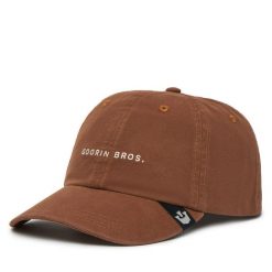 Czapka z daszkiem Goorin Bros. Brązowe czapki i kapelusze damskie Goorin Bros, bez wzorów. Za 109.99 zł.