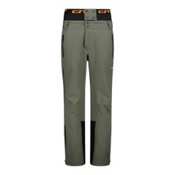 Spodnie męskie narciarskie CMP 34W2057. Zielone spodnie snowboardowe męskie CMP, m, bez wzorów, narciarskie. W wyprzedaży za 789.50 zł.