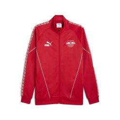 Męska kurtka RB Leipzig KING Anthem PUMA For All Time Red White. Białe kurtki męskie Puma, m, bez wzorów, retro, bez kaptura. Za 399.00 zł.