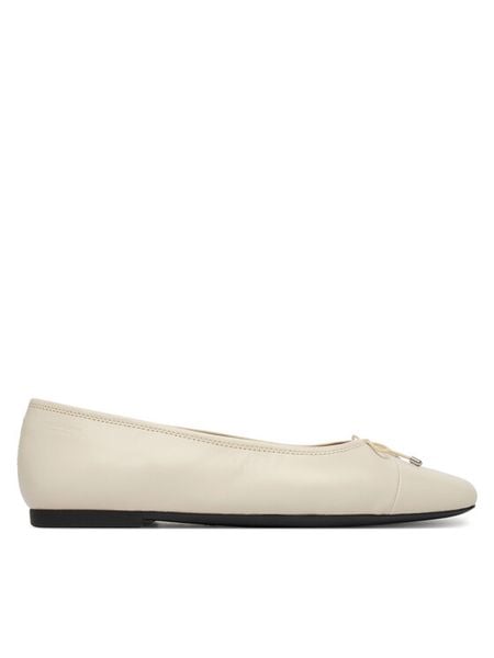 Vagabond Shoemakers Baleriny Jolin 5508-101-02 Écru. Białe baleriny damskie Vagabond Shoemakers, bez wzorów, ze skóry, bez obcasa. Za 291.99 zł.