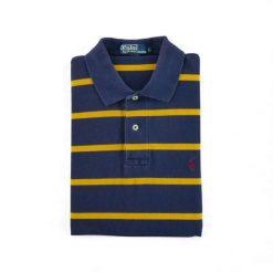 Second life - Krótki rękaw męskiego polo - Stan bardzo dobry. Niebieskie koszulki polo męskie Ralph Lauren, m, bez wzorów, sportowe, bez ramiączek. Za 114.17 zł.