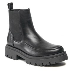 Sztyblety Jenny Fairy. Czarne botki damskie Jenny Fairy, bez obcasa, na płaskiej podeszwie, bez zapięcia. Za 135.99 zł.