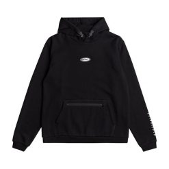 Bluza męska Quiksilver Big Logo Tech Hoodie. Czarne bluzy męskie Quiksilver, m, bez wzorów, bez kaptura. Za 209.99 zł.