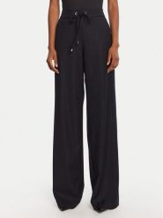 Lola Casademunt by Maite Spodnie materiałowe MF2514001 Granatowy Wide Leg. Niebieskie spodnie materiałowe damskie Lola Casademunt by Maite, l, bez wzorów, z materiału. Za 659.99 zł.