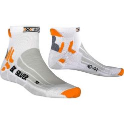 Skarpety X-SOCKS UOMO BIKING SILVER P.F. Biały. Białe skarpety męskie marki X-Socks, bez wzorów. W wyprzedaży za 70.00 zł.