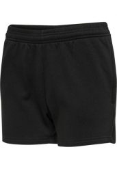 Szorty damskie Hummel Red Basic. Czarne szorty sportowe damskie Hummel, s, bez wzorów, z bawełny, klasyczne, z standardowym stanem, na fitness i siłownię. Za 132.00 zł.