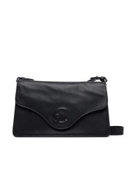 Coccinelle Torebka VJG Coccinelle C-Me Softy SMO E1 VJF 12 02 01 Czarny. Czarne listonoszki damskie Coccinelle, bez wzorów, ze skóry, bez dodatków. Za 1,499.00 zł.