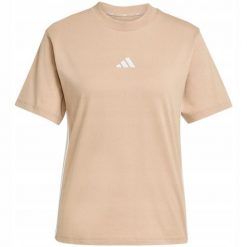 Koszulka Kobieta adidas T-shirt Bluzka Sportowa Treningowa Bawełniana r. L. Brązowe koszulki sportowe damskie Adidas, l, bez wzorów, z bawełny, bez kołnierzyka, bez ramiączek, na fitness i siłownię. Za 96.00 zł.