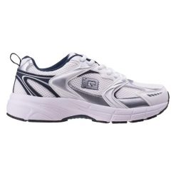 Damskie buty do biegania IQ Intelligence Quality Rettro. Białe obuwie sportowe damskie IQ, bez wzorów, z gumy, do biegania. Za 355.27 zł.