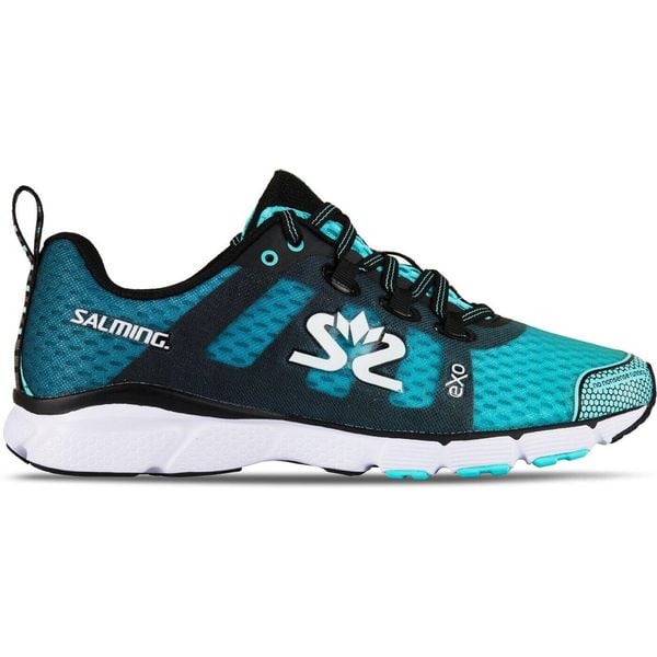 Buty do chodzenia damskie Salming Enroute 2. Niebieskie obuwie sportowe damskie SALMING, bez wzorów, z materiału, do biegania. Za 511.00 zł.