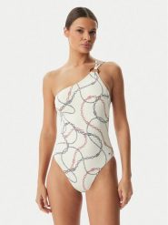 Tommy Hilfiger Strój kąpielowy UW0UW06398 Biały. Białe kostiumy jednoczęściowe damskie Tommy Hilfiger, s, bez wzorów, z syntetyku. Za 489.99 zł.