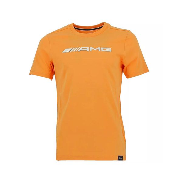 Koszulka Puma AMG. Brązowe koszulki sportowe męskie Puma, m, bez wzorów, z bawełny, bez kołnierzyka, bez ramiączek. Za 187.55 zł.