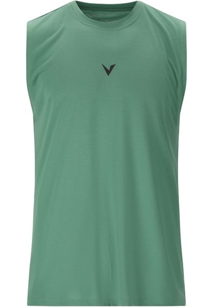 Tank top Virtus Shise. Czarne t-shirty męskie VIRTUS, xl, bez wzorów, z materiału, biznesowe, bez kołnierzyka. Za 148.50 zł.