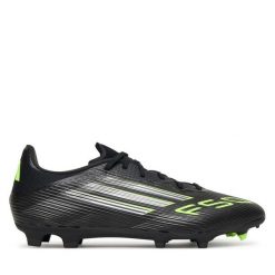 Buty do piłki nożnej adidas. Czarne buty sportowe męskie Adidas, bez zapięcia. Za 299.99 zł.