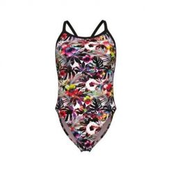 Damski kostium kąpielowy 1-częściowy Arena Belize Xcriss Cro. Czarne kostiumy jednoczęściowe damskie Arena, xs, bez wzorów, sportowe, do pływania. Za 301.00 zł.