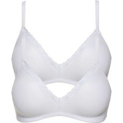 Biustonosz bez fiszbinów (2 szt.), bawełna organiczna bonprix 2x biały. Biustonosze marki bonprix. Za 55.98 zł.