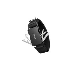 Pasek z multitool Multifunctional Belt P50 NE20350 czarny. Czarne paski damskie NEXTOOL, bez wzorów. Za 159.99 zł.