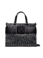 Armani Exchange Torebka 942689 3F742 00850 Czarny. Czarne torebki do ręki damskie Armani Exchange, bez wzorów, z materiału, bez dodatków. Za 539.99 zł.