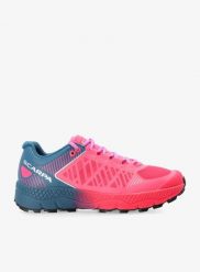 Buty do biegania damskie Scarpa Spin Ultra. Czerwone obuwie sportowe damskie Scarpa, bez wzorów, z gumy, do biegania. Za 478.49 zł.