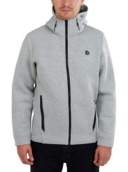 Bluza męska z kapturem Fundango Hamal Tech. Szare bluzy męskie Fundango, m, bez wzorów, z materiału, z kapturem. Za 319.90 zł.