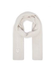 Guess Szalik J6BZ41 Z1524 Kremowy. Białe rękawiczki dziecięce Guess, z aplikacjami. Za 134.99 zł.