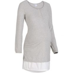Koszula nocna do karmienia bonprix jasnoszary melanż. Koszule nocne damskie marki MAKE ME BIO. Za 54.99 zł.