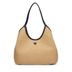 Torebka Guess. Brązowe torebki do ręki damskie Guess, z aplikacjami, klasyczne, bez dodatków. Za 674.99 zł.