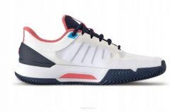Buty tenisowe Wilson Intrigue Tour Clay. Białe obuwie sportowe damskie Wilson, bez wzorów, tenisowe. Za 591.65 zł.