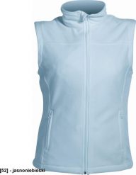 CERVA VORMA LADY - kamizelka - jasnoniebieski XS. Niebieskie kurtki damskie CERVA, xs, bez wzorów, bez kaptura. Za 46.77 zł.