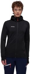 Bluza trekkingowa damska Mammut Taiss Light ML Hooded Jacket - black. Czarne bluzy damskie Dynafit, bez wzorów, bez kaptura. Za 849.99 zł.