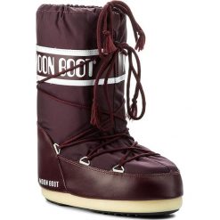 Śniegowce MOON BOOT - Nylon 14004400074 Burgundy M. Buty zimowe dziewczęce marki Moon Boot. W wyprzedaży za 249.00 zł.