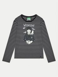United Colors Of Benetton Bluzka 37JPC10ME Czarny Regular Fit. Czarne bluzki dla dziewczynek United Colors Of Benetton, bez wzorów, z bawełny, bez ramiączek. Za 79.99 zł.