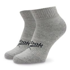 Skarpety stopki męskie ReebokACT FO U ANKLE SOCK. Szare skarpety męskie Reebok, bez wzorów. Za 39.00 zł.
