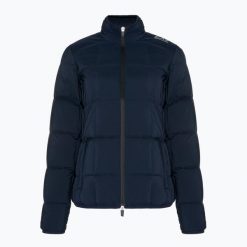Kurtka damska EA7 Emporio Armani Golf Pro Light Padded. Niebieskie kurtki sportowe damskie EA7 Emporio Armani, s, bez wzorów, z elastanu, bez kaptura, na golfa. Za 799.99 zł.