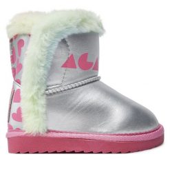 Śniegowce Agatha Ruiz de la Prada. Szare śniegowce dziewczęce Agatha Ruiz de la Prada, bez zapięcia. Za 199.99 zł.