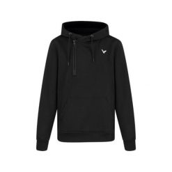 Bluza tenisowa męska Victor V-23400 C. Czarne bluzy męskie Victor, l, bez wzorów, bez kaptura, tenisowe. Za 199.99 zł.