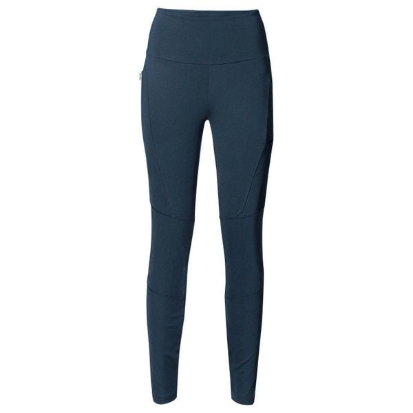Legginsy damskie VAUDE Scopi II. Niebieskie legginsy damskie Vaude, s, bez wzorów, trekkingowe. Za 266.99 zł.