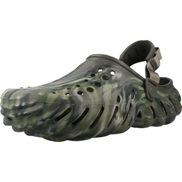 Sandały CROCS ZUHECOS ECHO MARBLED CLOG Zielony. Zielone sandały męskie Crocs, z syntetyku, bez zapięcia. Za 386.99 zł.