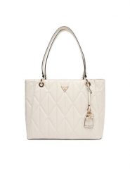 Guess Torebka Aldina HWGG96 63250 Biały. Białe torebki do ręki damskie Guess, z aplikacjami, ze skóry, bez dodatków. Za 549.99 zł.