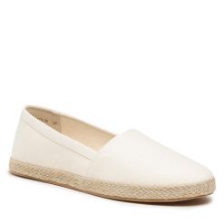 Espadryle DeeZee. Brązowe espadryle damskie DeeZee, bez wzorów, bez obcasa, bez zapięcia. Za 79.99 zł.