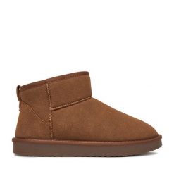 Botki JENNY. Brązowe śniegowce i trapery damskie Jenny. Za 139.99 zł.