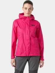 Płaszcz Przeciwdeszczowy Damski Helly Hansen W Loke. Czerwone płaszcze damskie Helly Hansen, m, bez wzorów, z materiału, długie, bez kaptura. Za 559.00 zł.