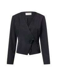 Neo Noir Bluzka damska - Simmi Eyelet Kobiety szary jednolity, 38. Szare bluzki damskie Neo Noir, bez wzorów, z satyny, eleganckie, bez kołnierzyka, bez ramiączek. Za 329.95 zł.