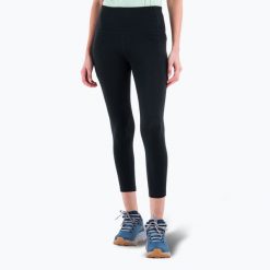 Legginsy damskie icebreaker Merino 260 Fastray II 25 High Rise Tights. Czarne legginsy sportowe damskie Icebreaker, bez wzorów, trekkingowe. Za 369.99 zł.