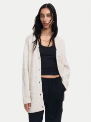 Desigual Kardigan Montreal 24WWJF12 Écru Loose Fit. Kardigany damskie Desigual, m, bez wzorów, z syntetyku. Za 449.99 zł.