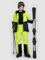 4F Spodnie narciarskie z szelkami membrana Dermizax 20000 męskie - zielone XXL. Żółte spodnie snowboardowe męskie 4f, m, bez wzorów, narciarskie, Dermizax. Za 999.99 zł.