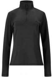 Sweter damski Whistler Senju. Czarne swetry damskie Whistler, bez wzorów, z materiału, eleganckie, bez kołnierzyka, bez ramiączek, bez kaptura. Za 167.00 zł.